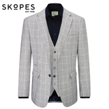 Skopes Follet Beige Check Sports Jacket Beige