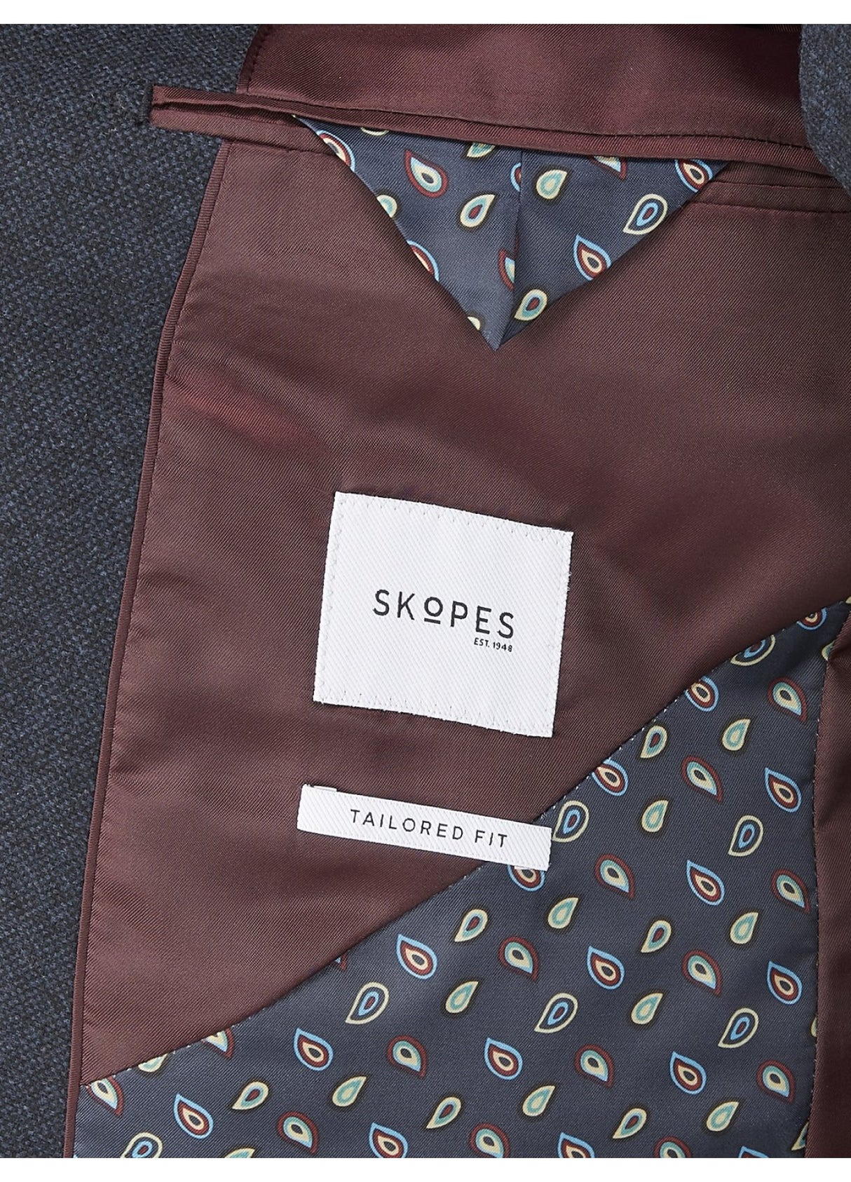 Skopes Hafren Navy Sports Jacket Navy