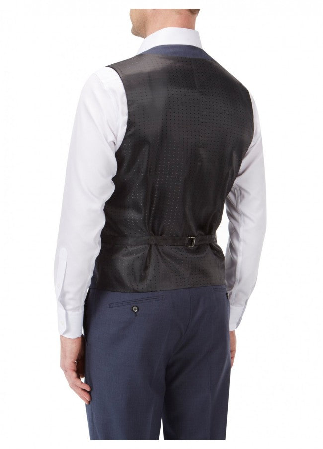 Skopes Joss Indigo Suit Waistcoat Blue