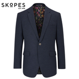 Skopes Jude Herringbone Navy Jacket Navy