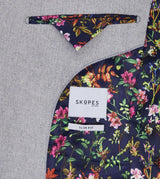 Skopes Jude Silver Herringbone Jacket Grey