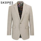 Skopes Jude Stone Herringbone Jacket Beige