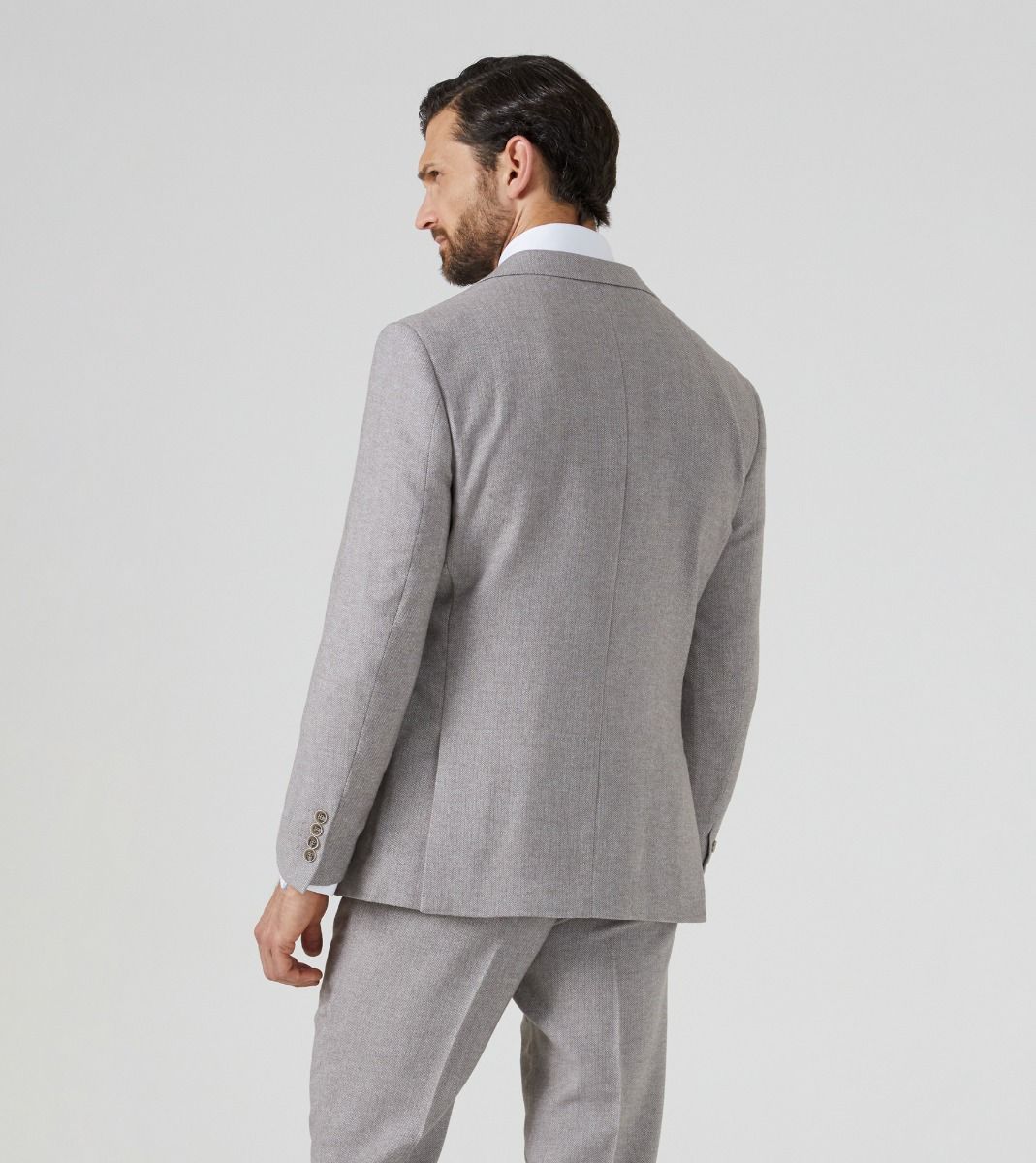 Skopes Jude Stone Herringbone Jacket Beige