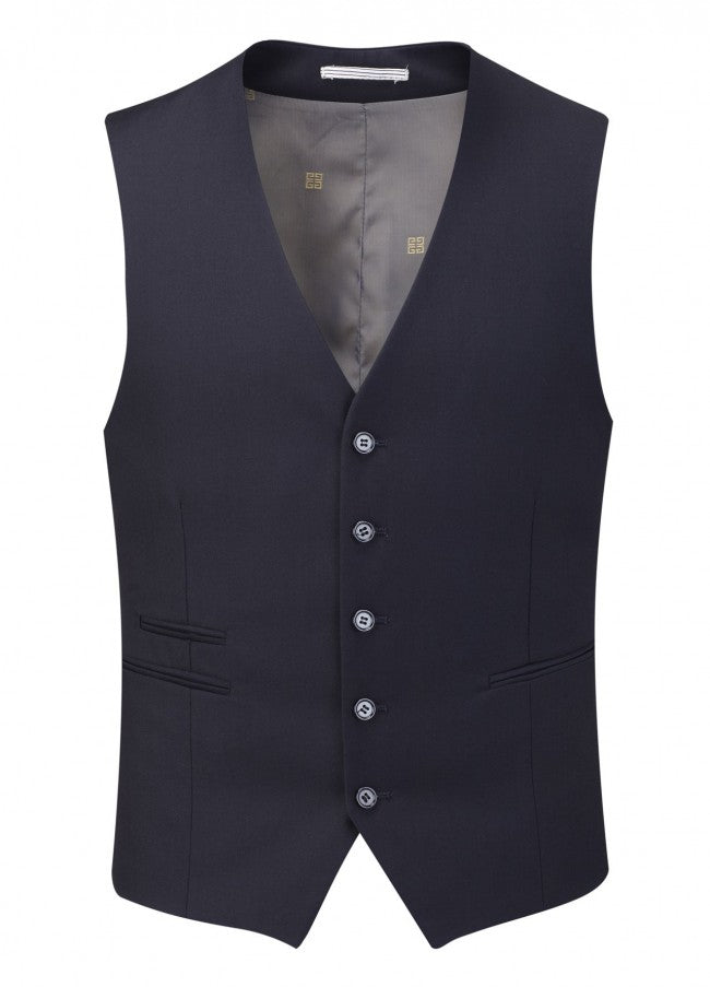 Skopes Madrid X-Tall Navy Suit Waistcoat Navy