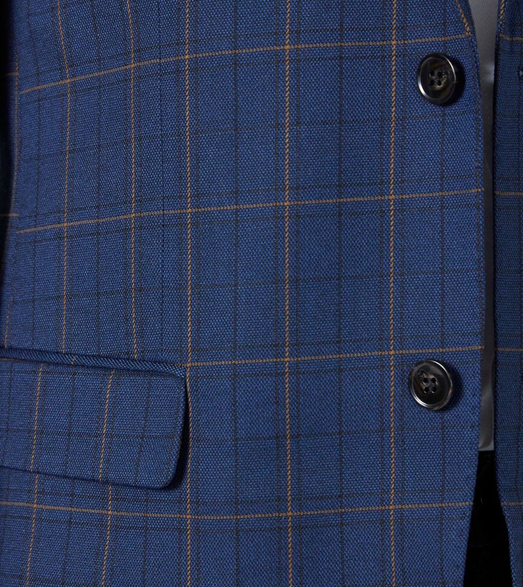 Skopes Mollina Navy Check Sports Jacket Navy