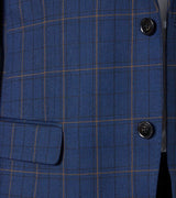 Skopes Mollina Navy Check Sports Jacket Navy