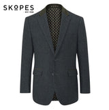 Skopes Newsam Teal Tweed Jacket Green