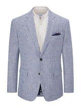 Skopes Portale Blue Basketweave Jacket Blue