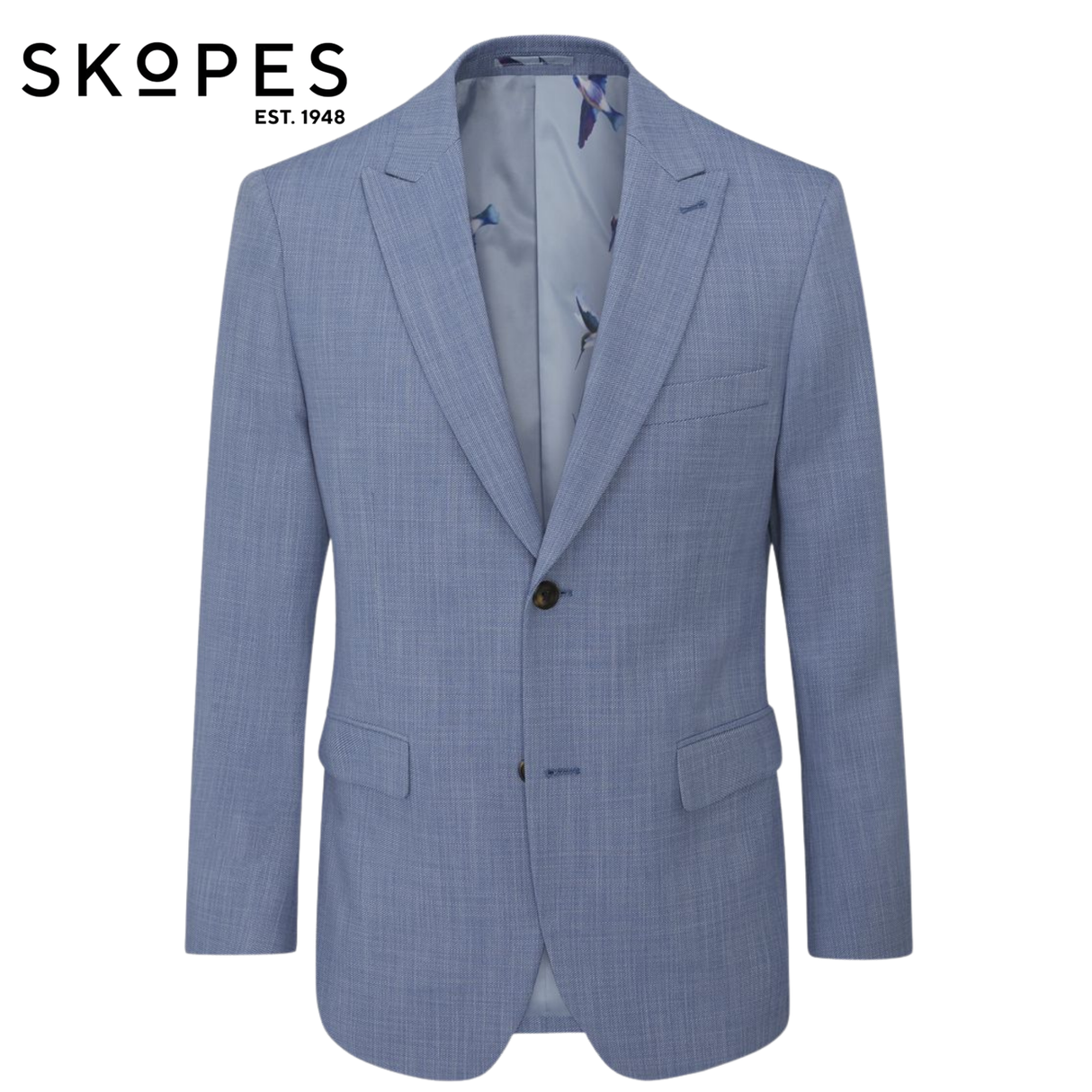Skopes Redding Sky Blue Jacket Blue