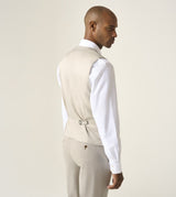 Skopes Redding X-Long Stone Waistcoat Beige