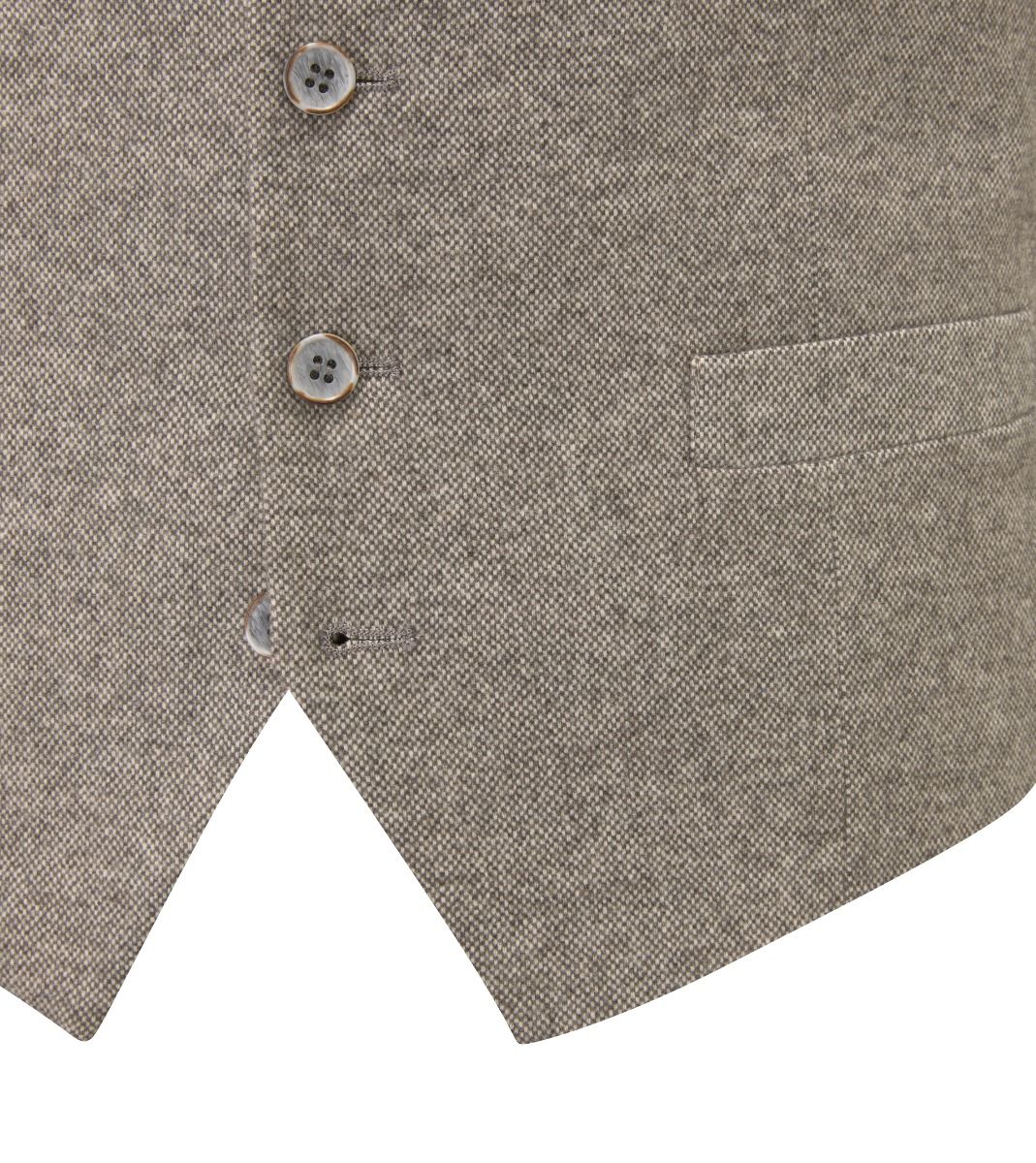 Skopes Ruthin Stone X-Long Waistcoat Beige