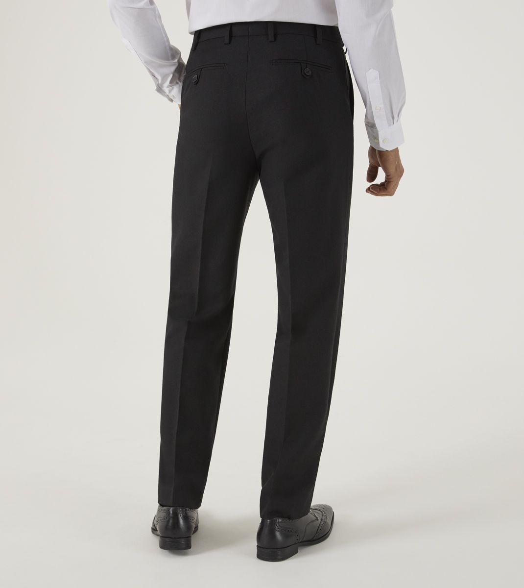 Skopes Wexford Black Stretch Trousers Black