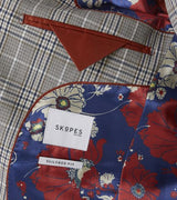 Skopes Whittington Check Sports Jacket Grey
