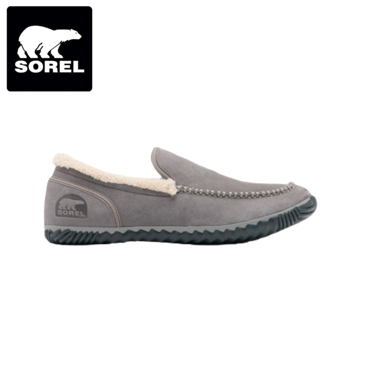 Sorel Dude Moc Grey Slipper Grey
