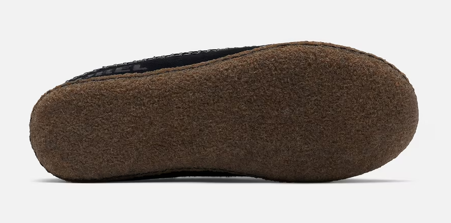Sorel Lanner Ridge Lined Black Slippers Black