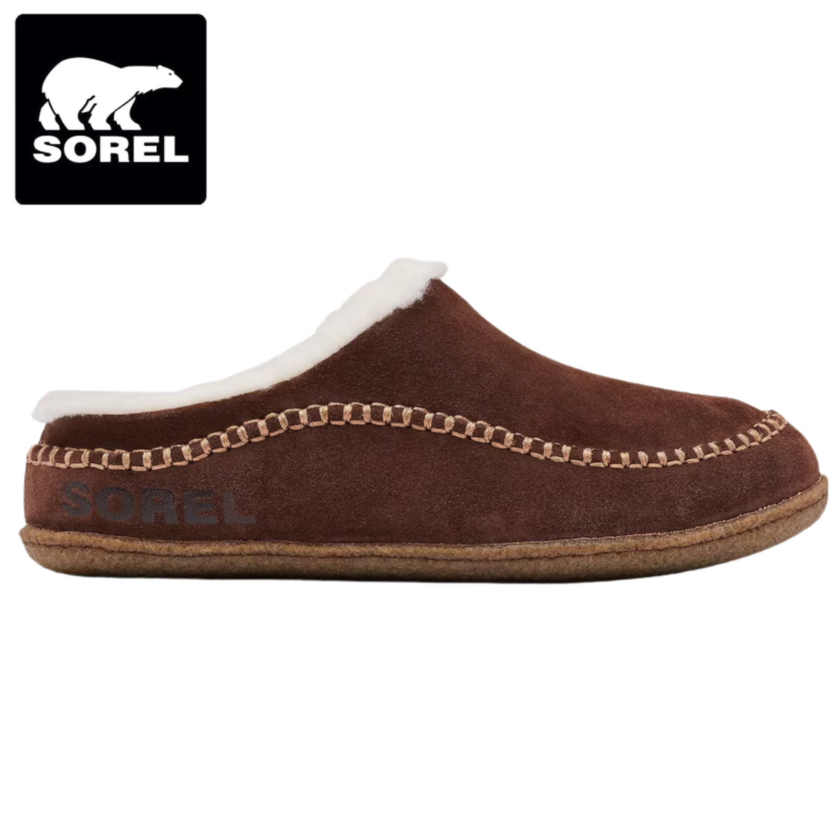 Sorel Lanner Ridge Slip On Slipper Brown