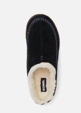 Sorel Lanner Ridge Lined Black Slippers Black