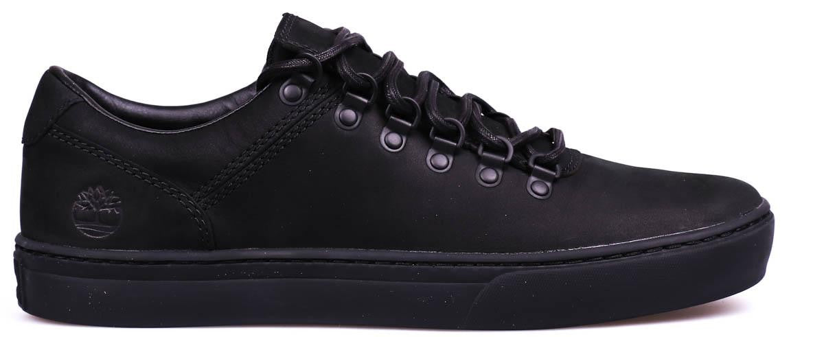 Timberland Black & Black Oxford Shoe Black