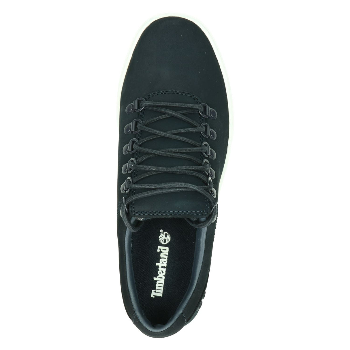 Timberland Black & Black Oxford Shoe Black