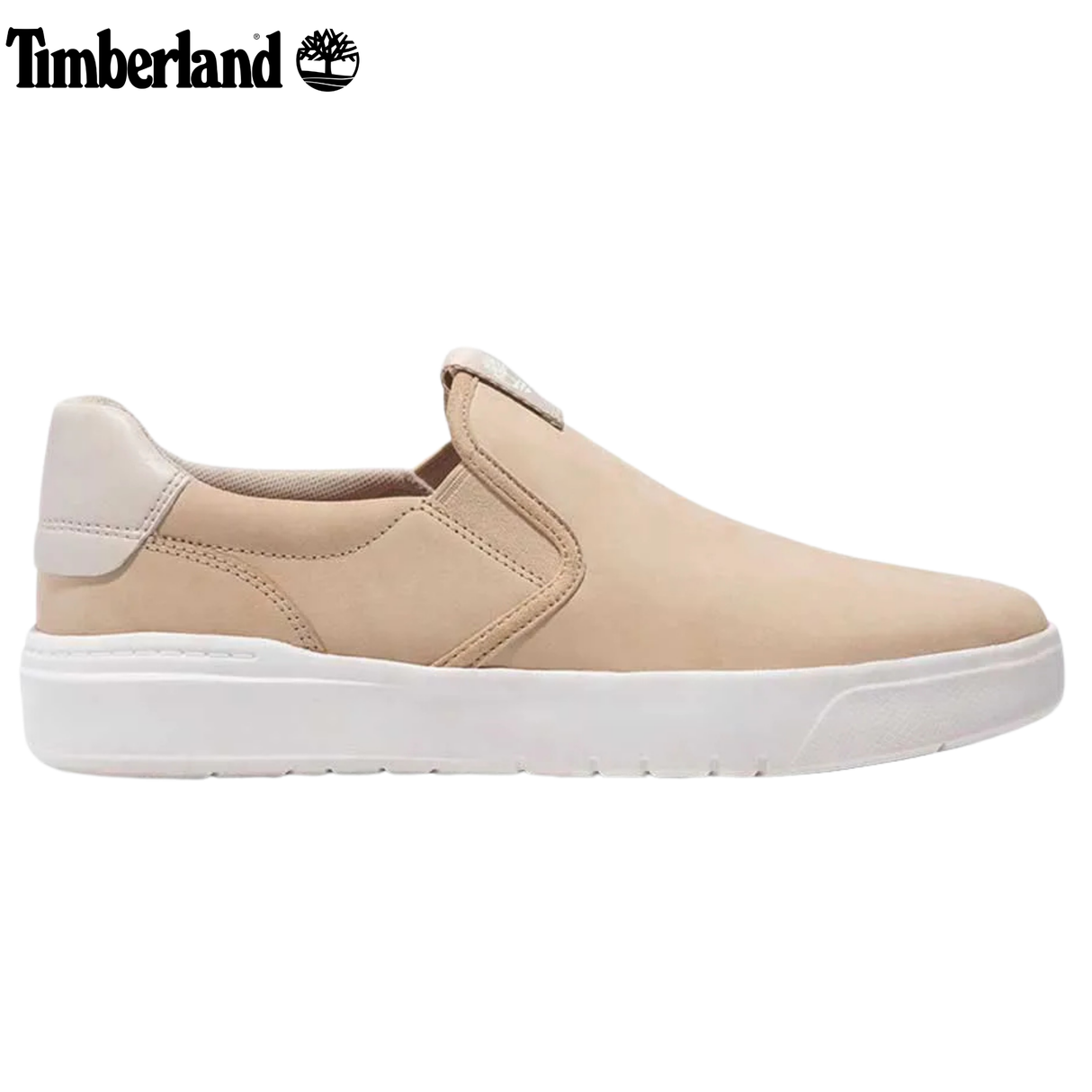 Timberland Seneca Bay Nubuck Slip On Beige