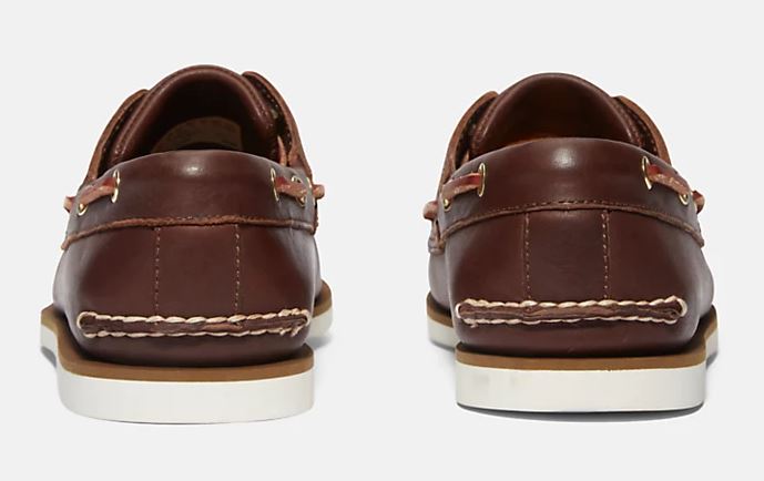 Timberland Classic Leather Boat Shoe Brown