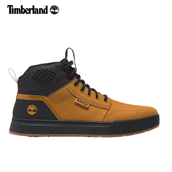 Timberland Maple Grove Mid Lace Sneaker Brown