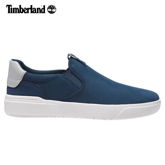 Timberland Seneca Bay Nubuck Slip On Navy