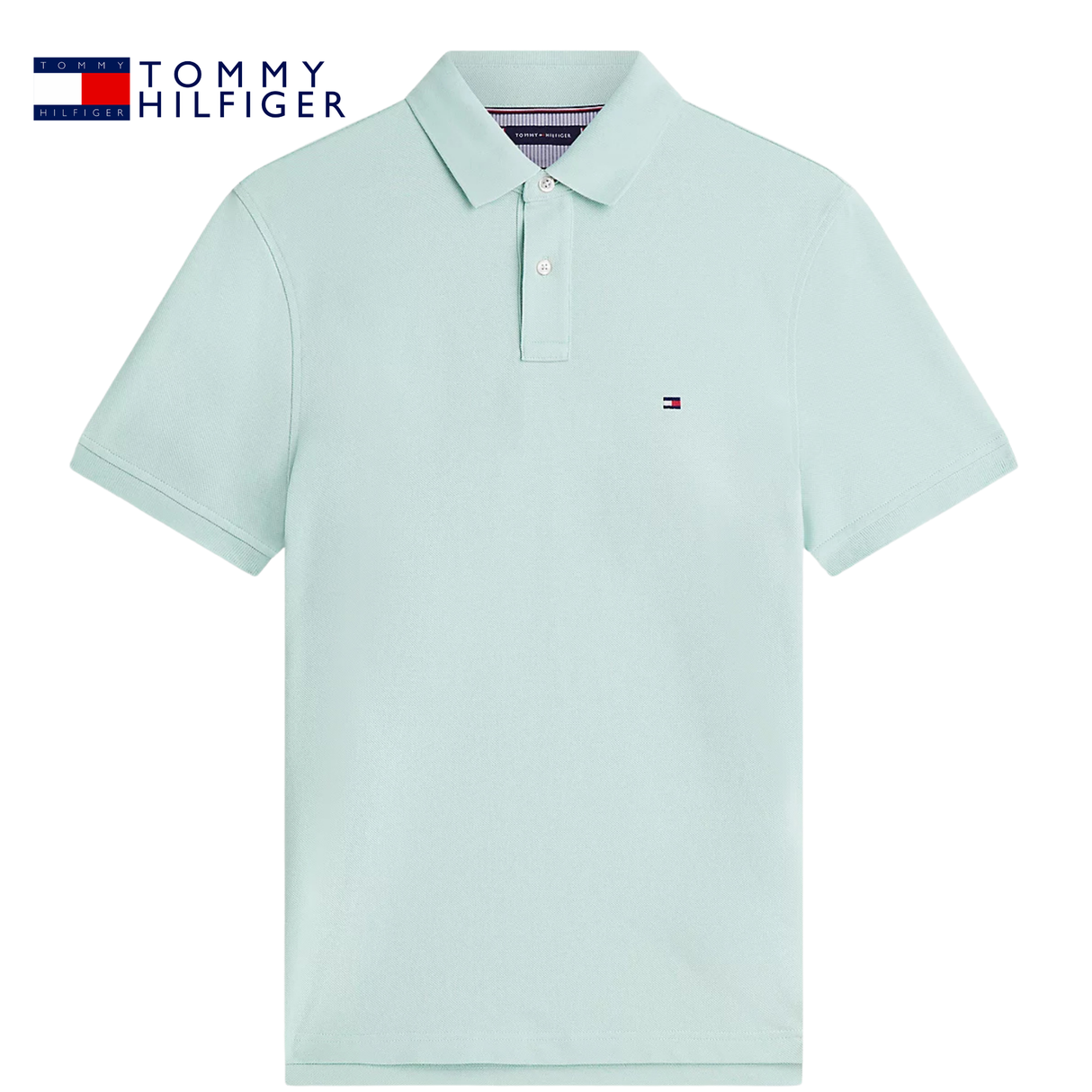 Tommy Hilfiger 1985 Crushed Mint Polo Green