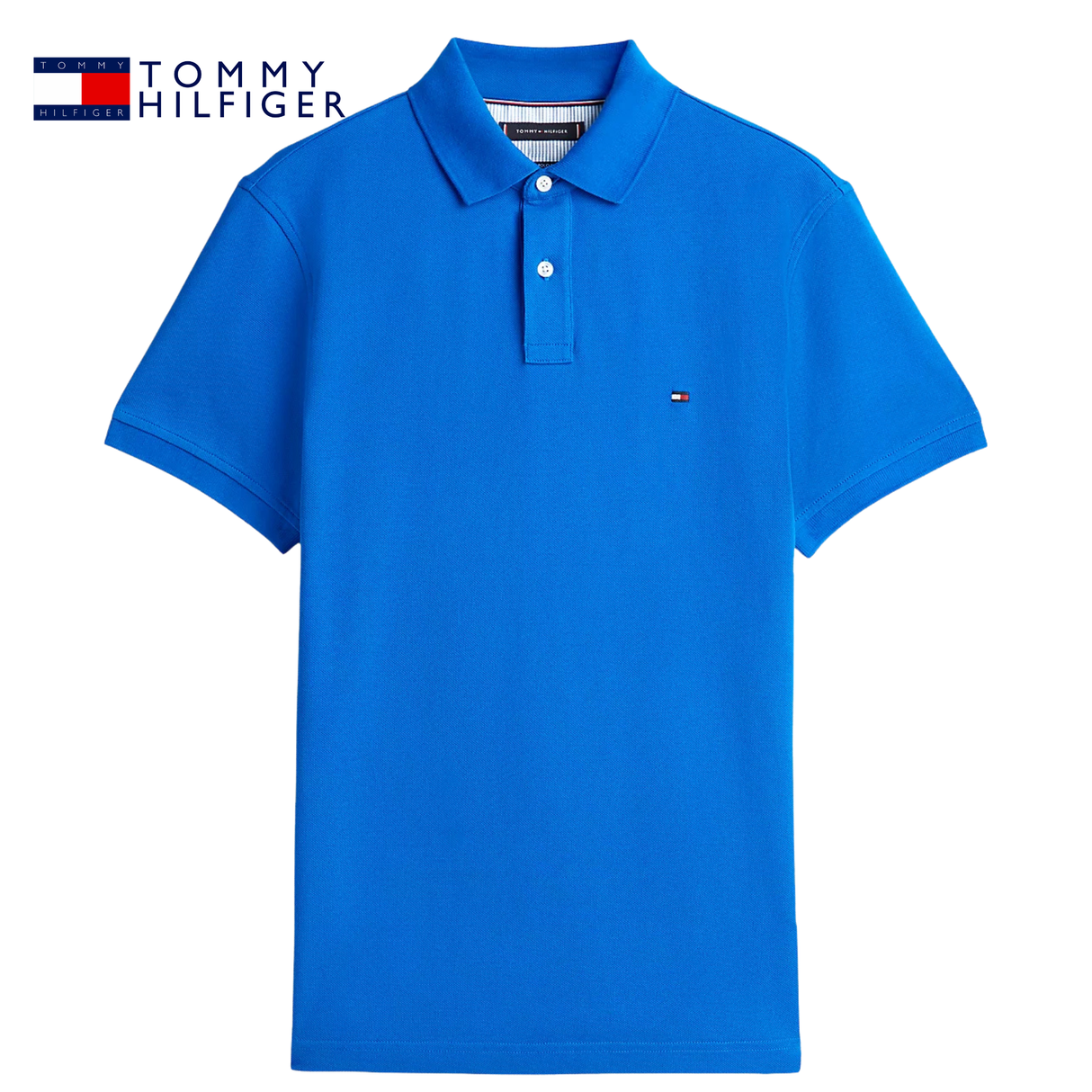 Tommy Hilfiger 1985 Vibrant Blue Polo Blue