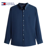Tommy Hilfiger Poplin Flex Navy Shirt Navy