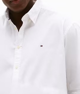 Tommy Hilfiger Poplin Flex White Shirt White