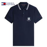 Tommy Hilfiger Pique Navy Polo Navy