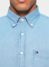 Tommy Hilfiger Bedford Indigo Shirt Blue