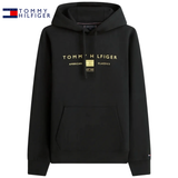Tommy Hilfiger Brand Love Black Hoodie Black