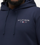 Tommy Hilfiger Brand Love Logo Hoodie Navy