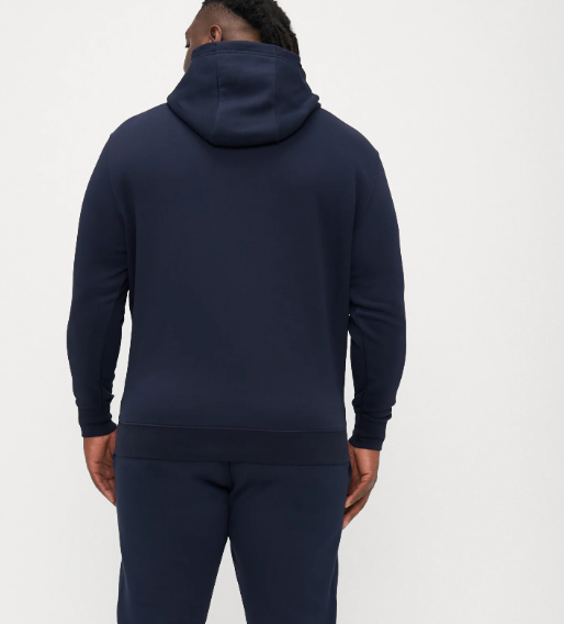 Tommy Hilfiger Brand Love Logo Hoodie Navy