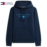 Tommy Hilfiger Brand Love Logo Navy Hood Navy