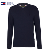 Tommy Hilfiger Cashmere Navy V-Neck Knit Navy