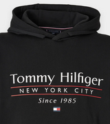 Tommy Hilfiger New York City Logo Hoodie Black