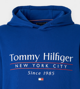 Tommy Hilfiger New York City Logo Hoodie Blue