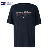 Tommy Hilfiger Center Logo Navy Tee Navy
