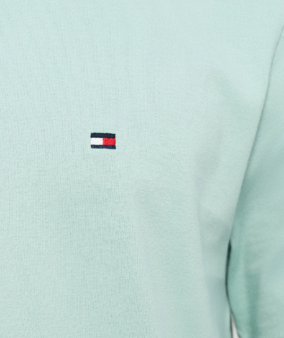 Tommy Hilfiger Seasonal Solid Mint Tee Green