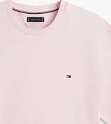 Tommy Hilfiger Seasonal Solid Pink Tee Pink