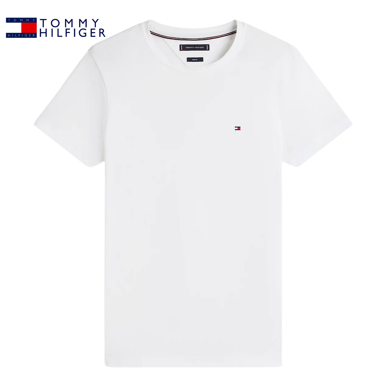 Tommy Hilfiger Core Stretch White Tee White