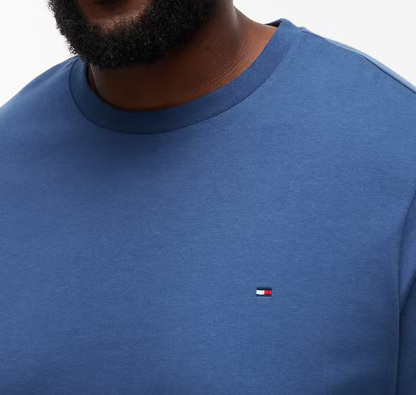 Tommy Hilfiger Essential Logo Sea Tee Blue