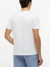 Tommy Hilfiger Script Flag Logo Tee White
