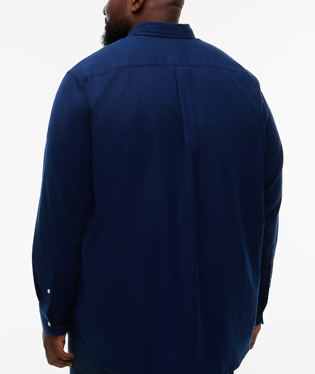 Tommy Hilfiger Solid Flannel Navy Shirt Navy