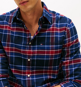 Tommy Hilfiger Flannel Red Check Shirt Red