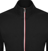 Tommy Hilfiger Global Stripe Zip Sweater Black