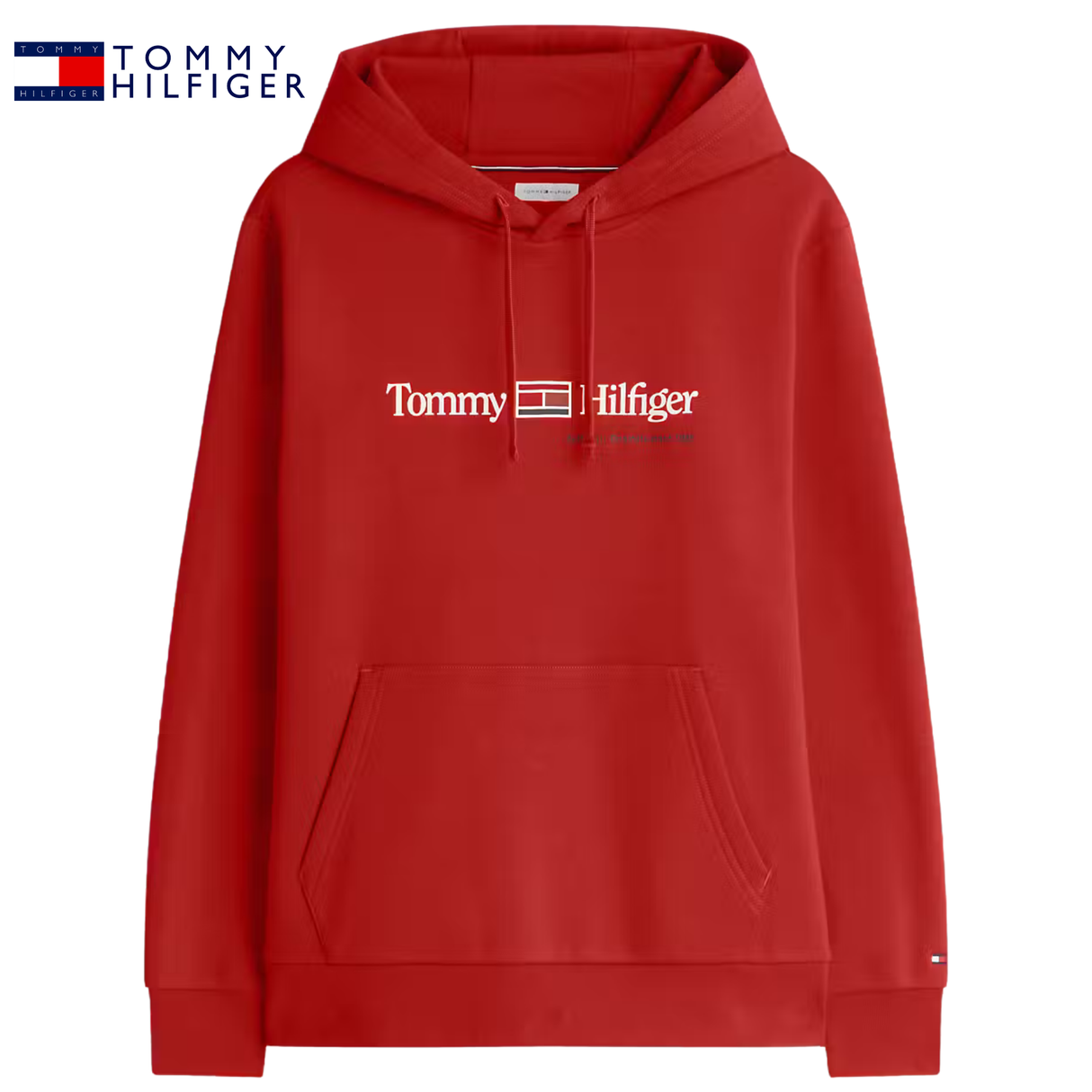 Tommy Hilfiger Love Graphic Red Hoodie Red